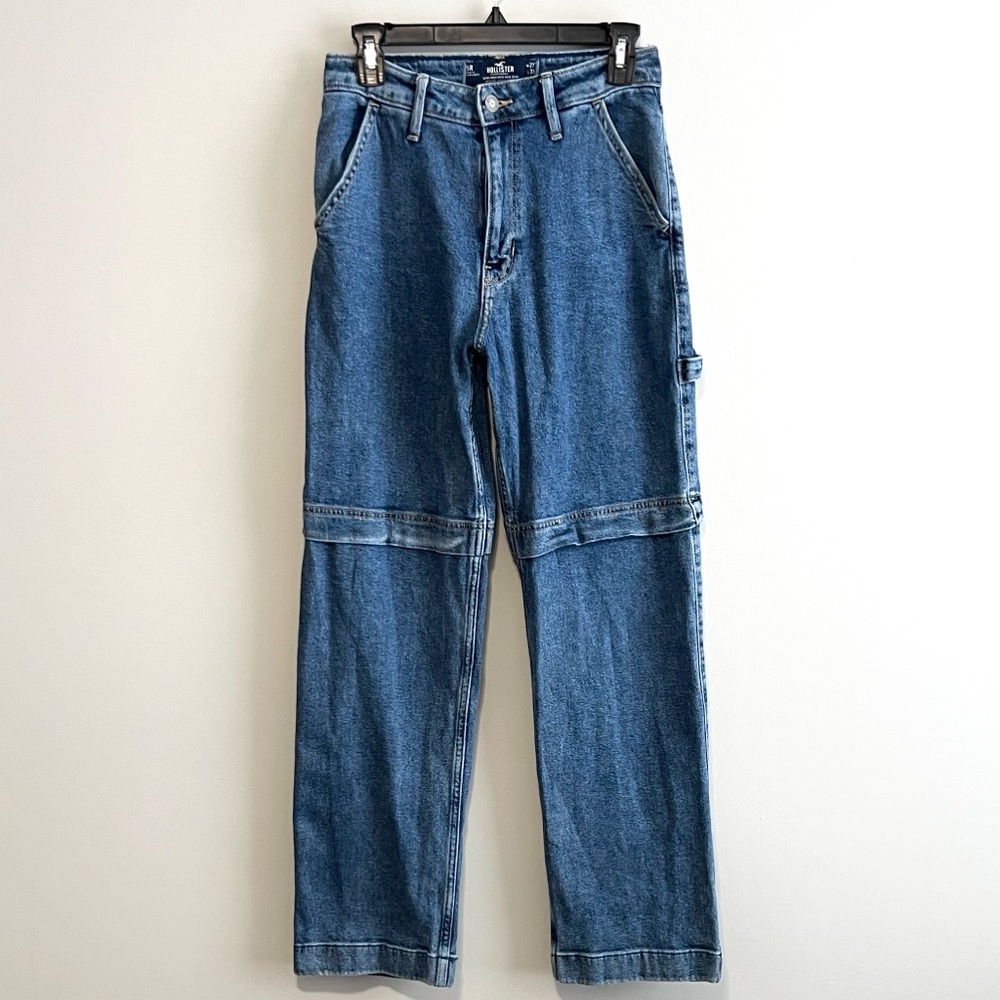 Hollister Ultra High-Rise Carpenter Dad Jeans